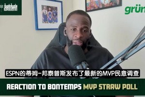 追梦：SGA蝉联MVP当之无愧，88比8票数差距惊人但有说服力！